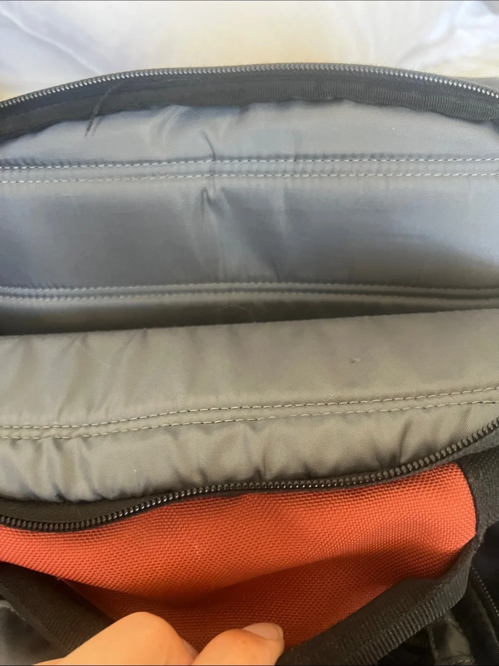 Timbuk2 Black Backpack with Red Pull Tab